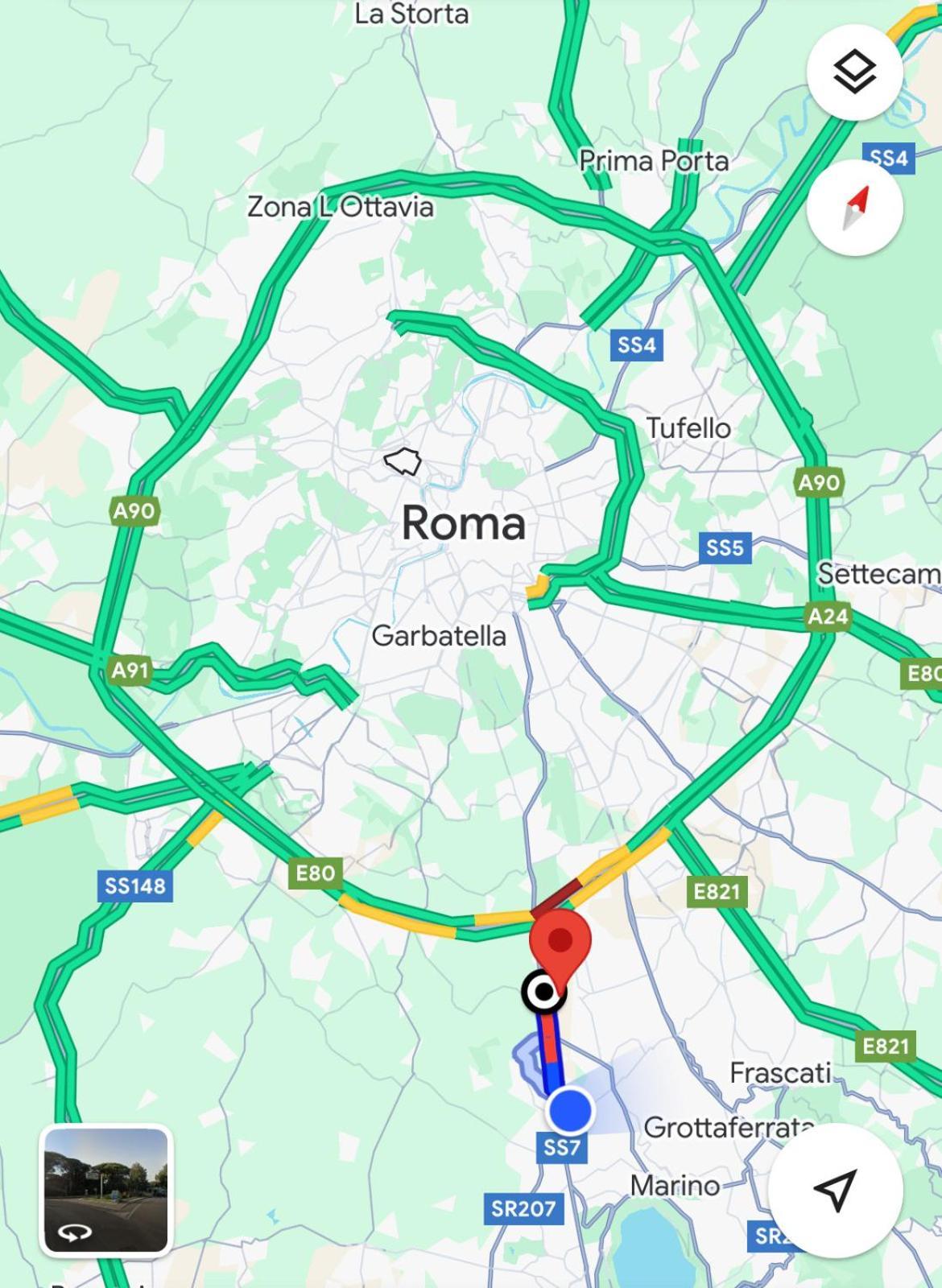 A Casa Di Marco Guesthouse - Apt Di Ciampino E Stazione Per Roma Marino Eksteriør billede